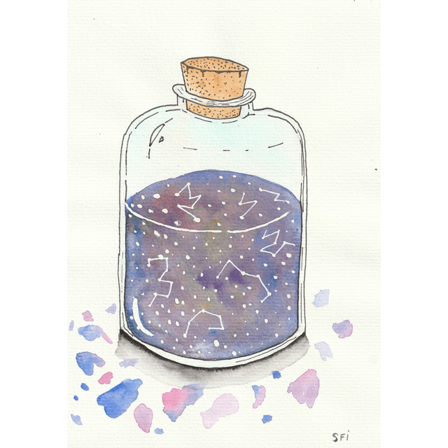 la nuit en bouteille