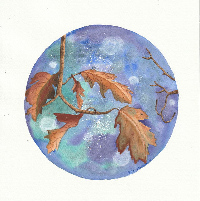 Branche d'automne