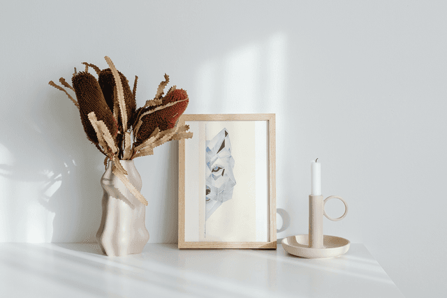 Tête de loup esprit origami